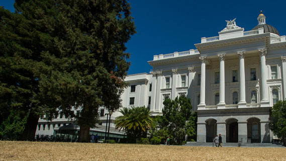 California State Capitol Building on a sunny day