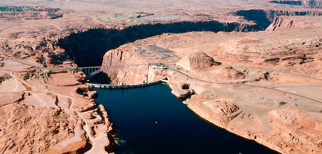 Presa de Glen Canyon Lago Powell