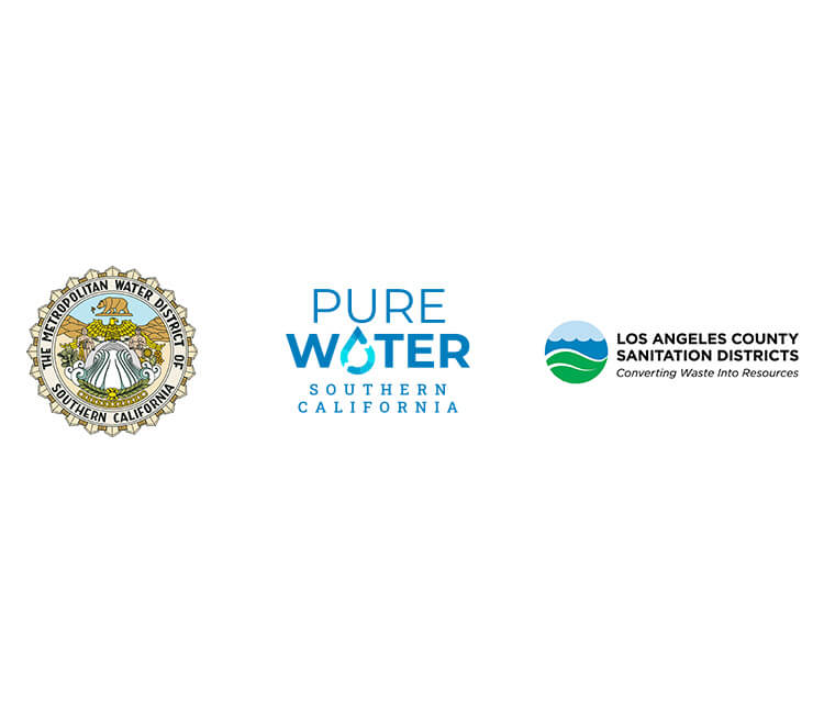 Metropolitan Water Pure Water Sanitation Districts Logos