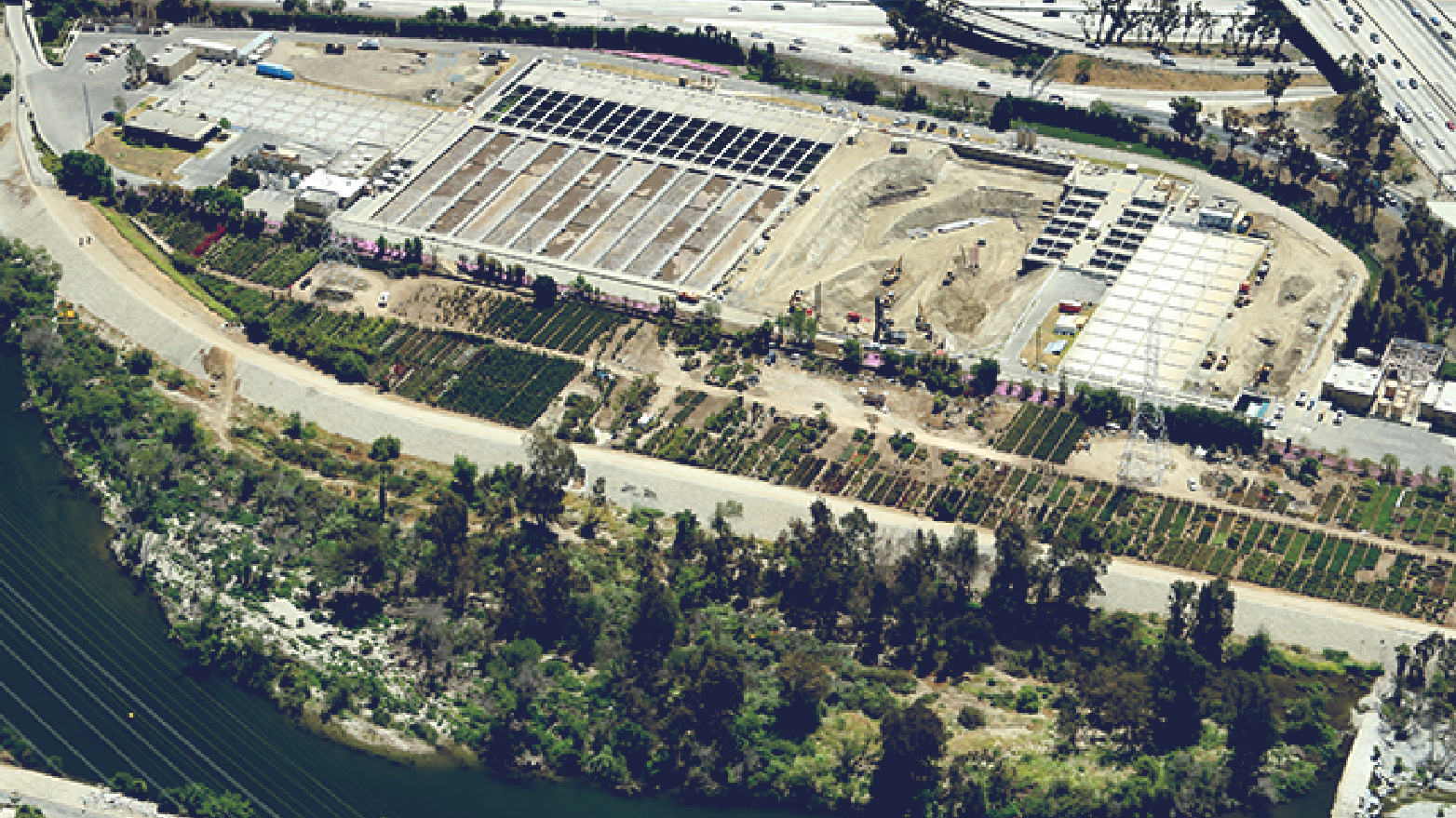 Recuperación de agua de Whittier Narrows de los Distritos Sanitarios del Condado de Los Ángeles