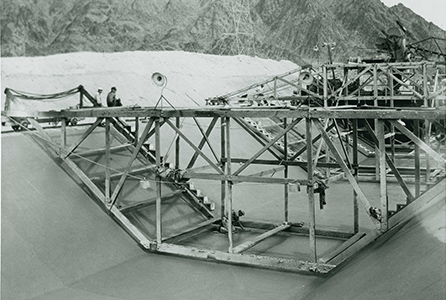 Construcción temprana del acueducto del río Colorado