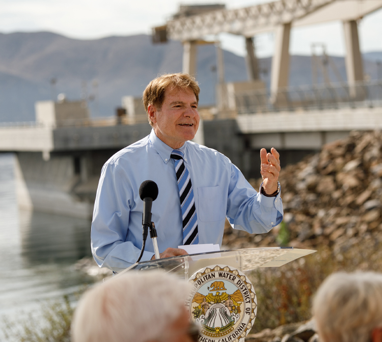 Photo of Director Tony Fellow at DVL event.